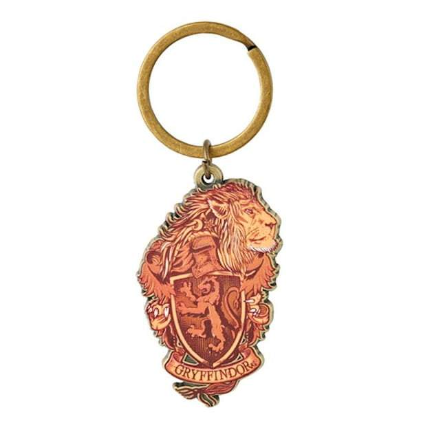 Universal Studios Harry Potter Gryffindor Crest Metal Keychain New with Tags Universal Studios Harry Potter Gryffindor Crest Metal Keychain New with Tags